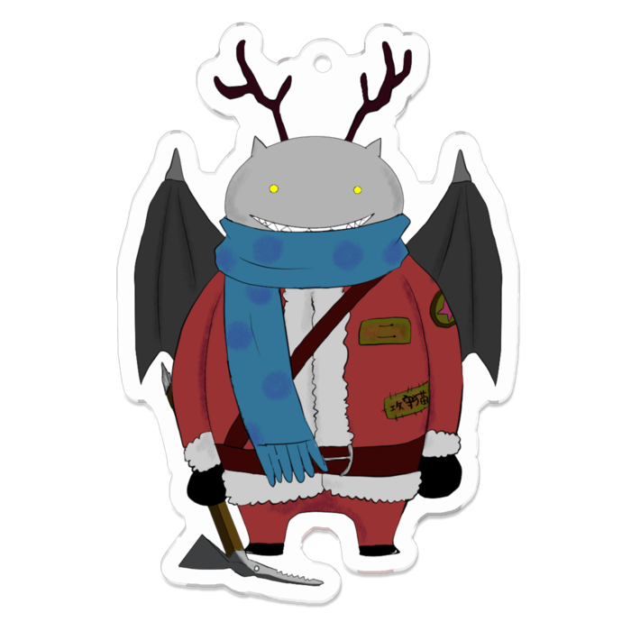 アクリルキーホルダー - 70 x 70 (mm)