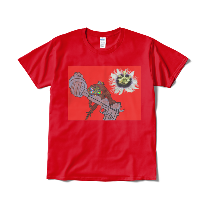 Tシャツ（短納期） - L - レッド