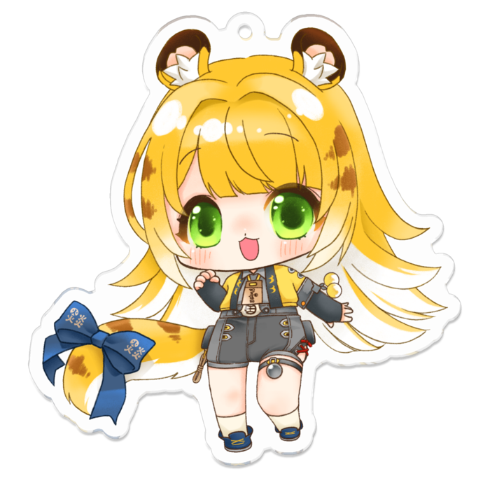 アクリルキーホルダー - 70 x 70 (mm)