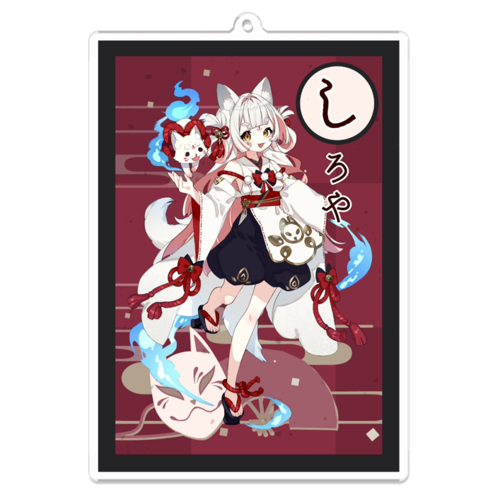 アクリルキーホルダー - 100 x 100 (mm)