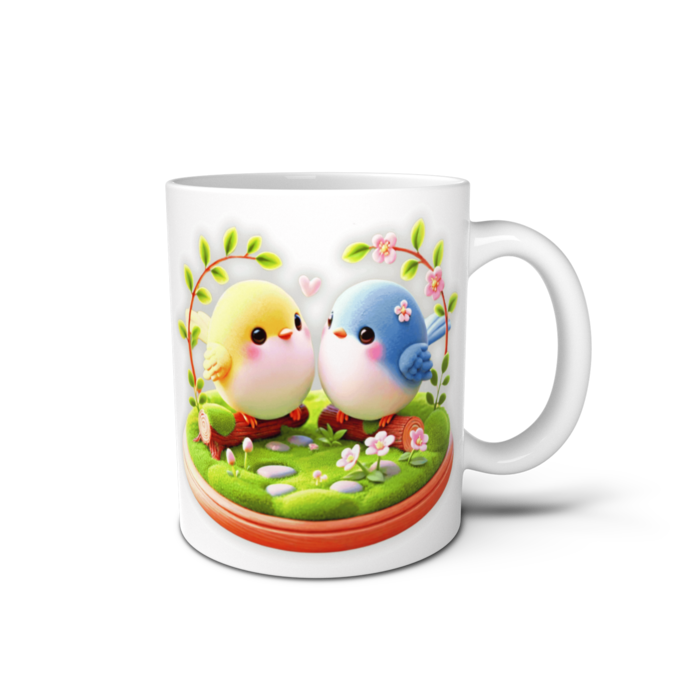 マグカップ - 直径 8 cm / 高さ 9.5 cm