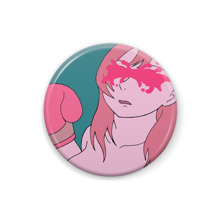 缶バッジ 夜に殴る ゆうじん屋 Booth