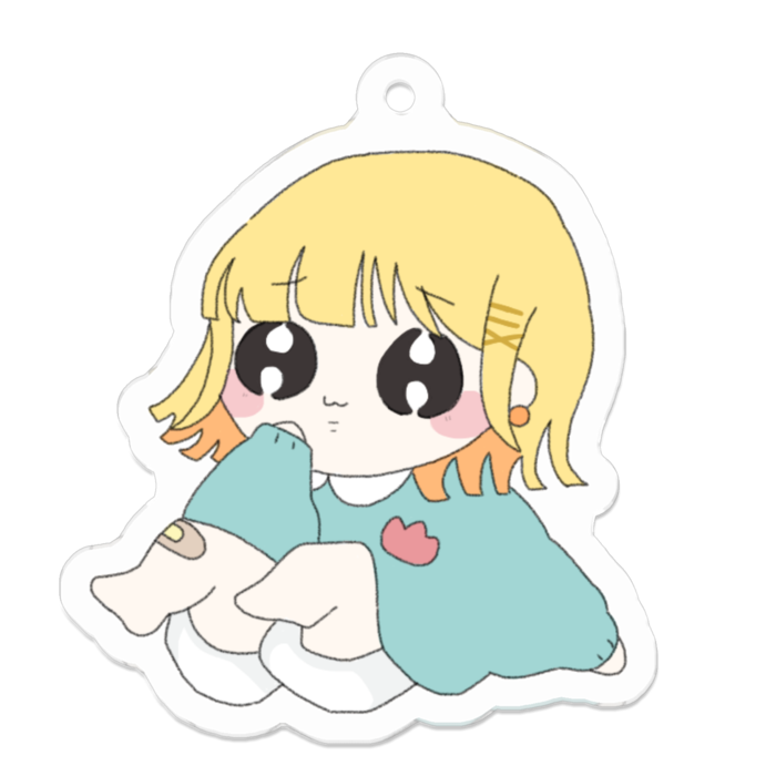 アクリルキーホルダー - 50 x 50 (mm)