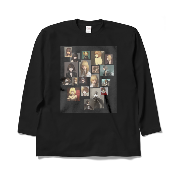 ロングスリーブTシャツ - XL - ブラック