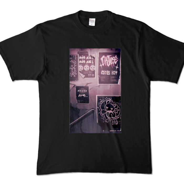 カラーTシャツ - XL - ブラック （濃色）