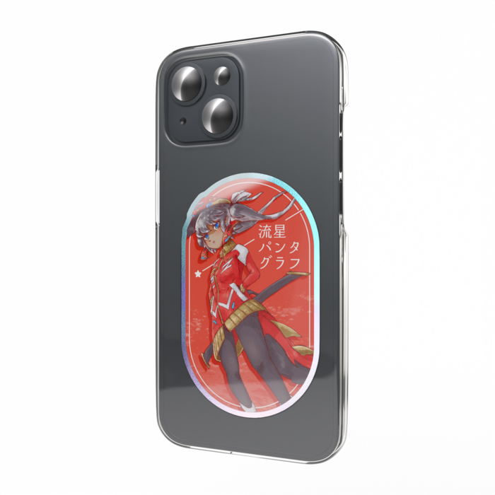 オーロラスマホステッカー - 縦