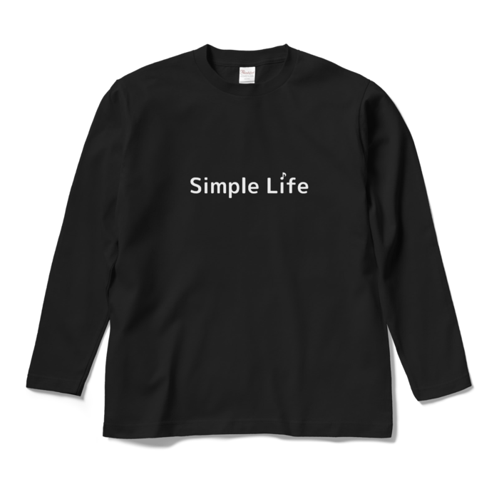 ロングスリーブTシャツ♪　黒色　M