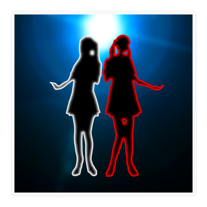 ステッカー - 100 x 100 (mm)