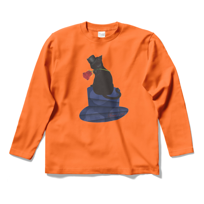 ロングスリーブTシャツ - S - オレンジ