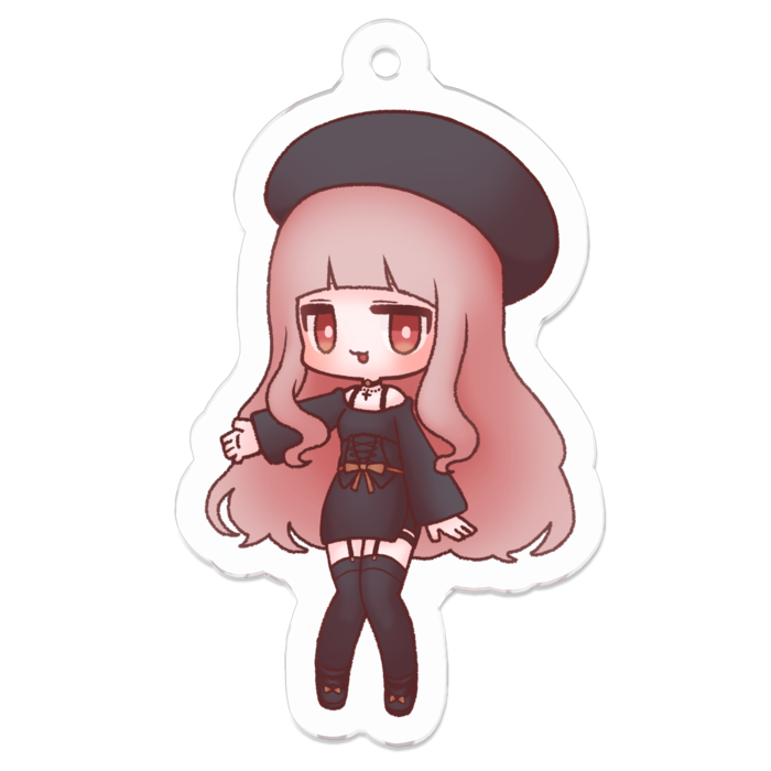 アクリルキーホルダー - 50 x 50 (mm)