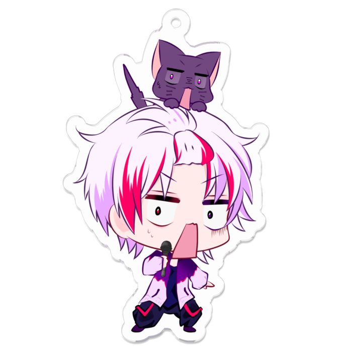 アクリルキーホルダー - 70 x 70 (mm)