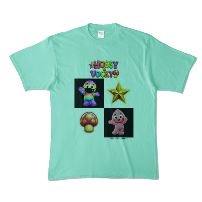 カラーTシャツ - XL - アイスグリーン （淡色）