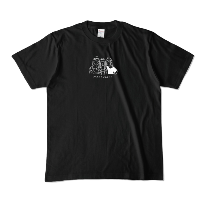 カラーTシャツ - M - ブラック