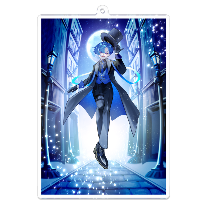 アクリルキーホルダー - 100 x 100 (mm)