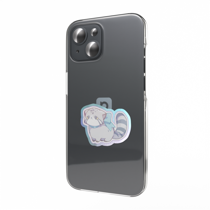 ③オーロラスマホステッカー - W55 × H91mm 以内