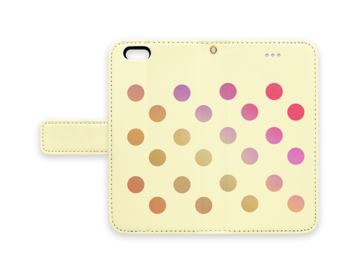 手帳型iPhoneケース - iPhone6 - ストラップ穴 あり