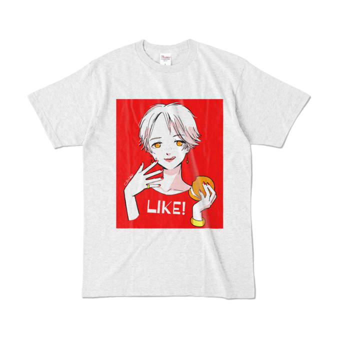 カラーTシャツ - L - アッシュ (淡色)