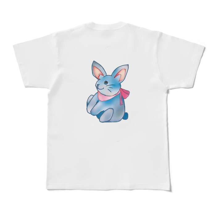 バックプリントTシャツ - M - 白