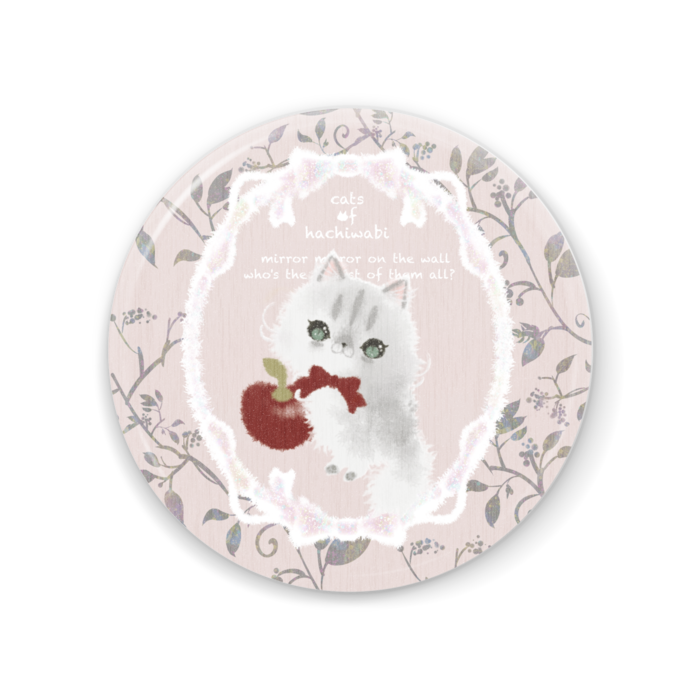 缶ミラー - 56mmピンク