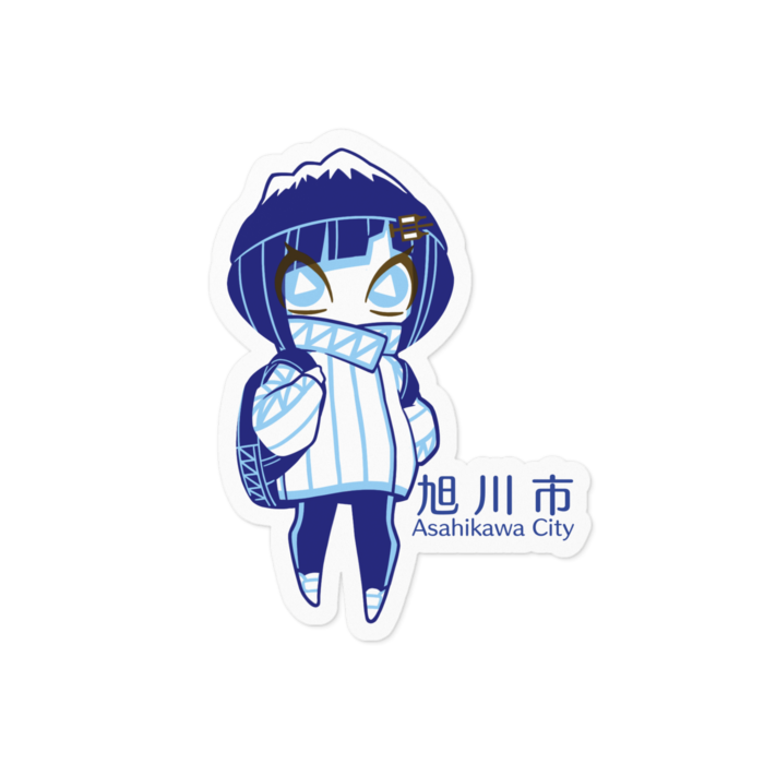 カンサ擬 ステッカー 上川 頒蠊所 Booth