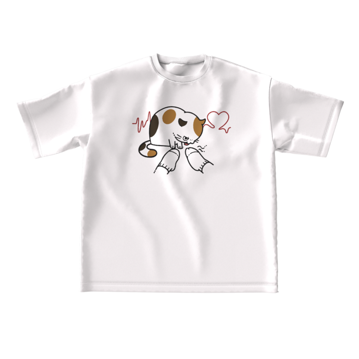ビッグシルエットTシャツ - L - 正面