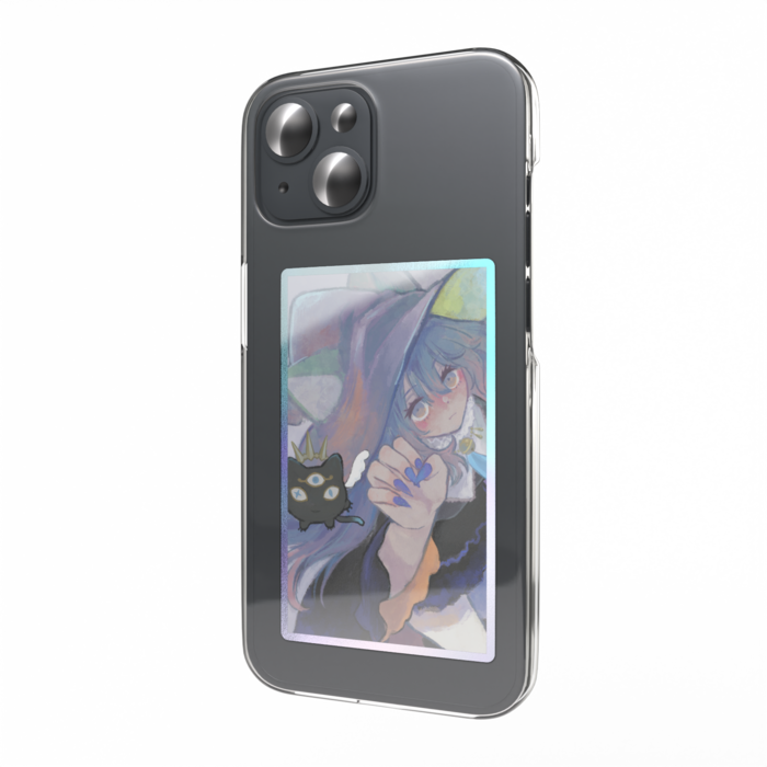 オーロラスマホステッカー - 縦