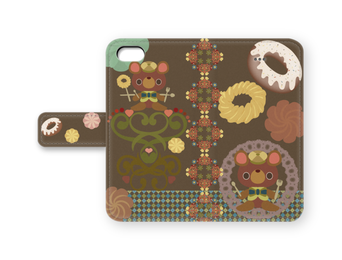 手帳型iPhoneケース - iPhone5
