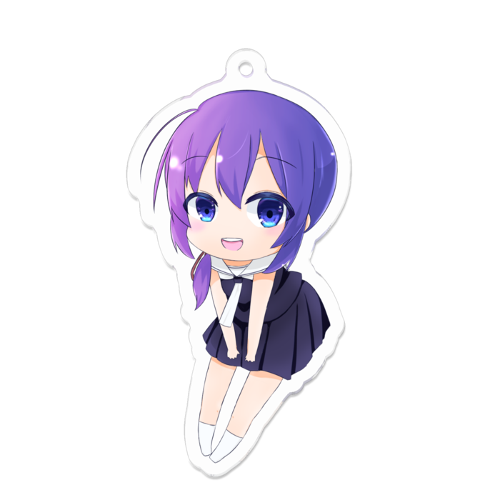 アクリルキーホルダー - 70 x 70 (mm)