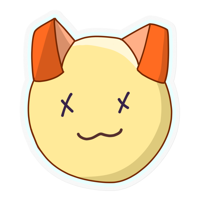 ステッカー - 100 x 100 (mm)