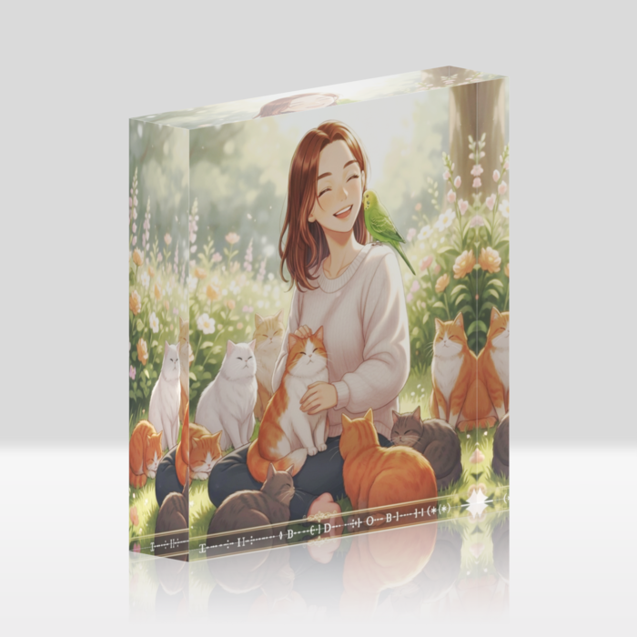 アクリルブロック - 100x100mm