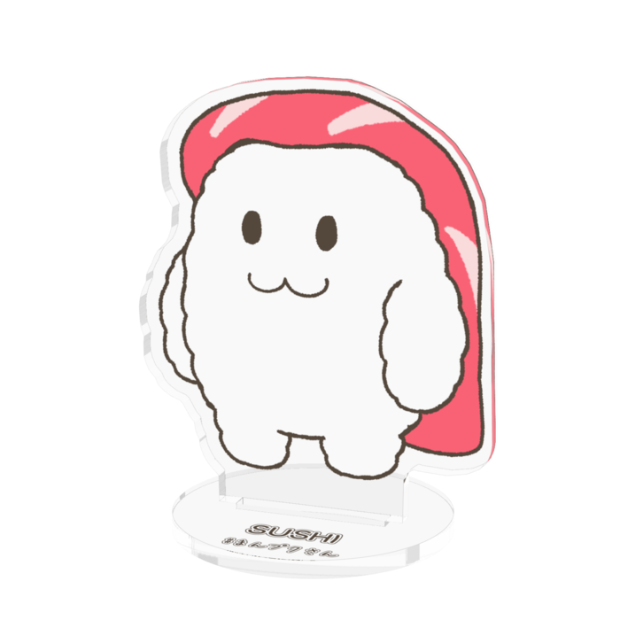 すし アクリルフィギュア - 70x70mm