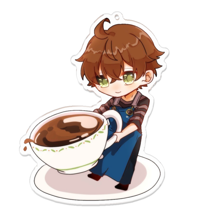 アクリルキーホルダー - 100 x 100 (mm)