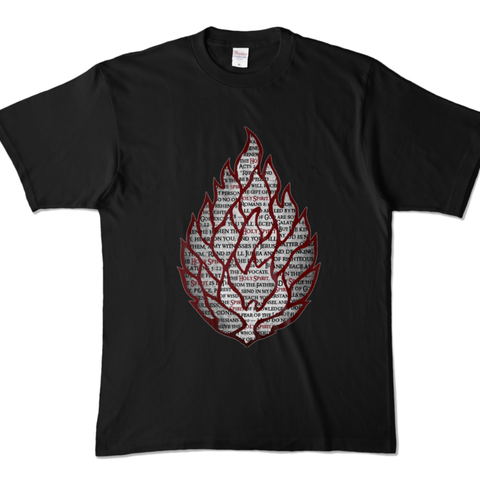 カラーTシャツ - XL - ブラック (濃色)