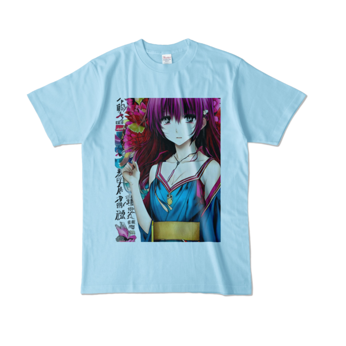 カラーTシャツ - L - ライトブルー (淡色)