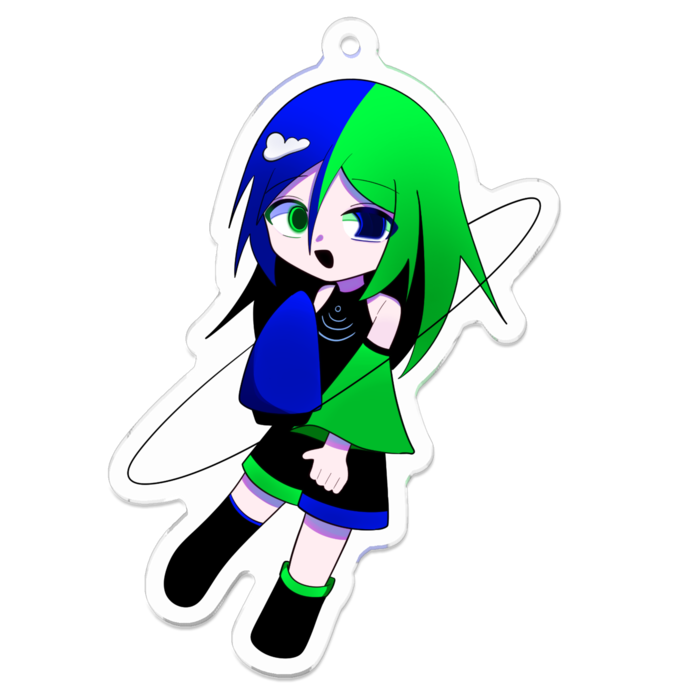 アクリルキーホルダー - 70 x 70 (mm)