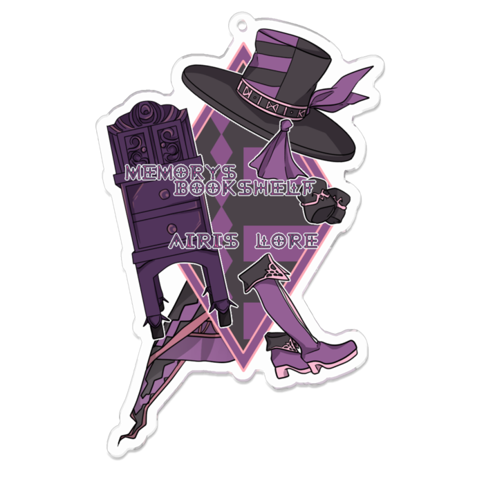 アクリルキーホルダー - 100 x 100 (mm)