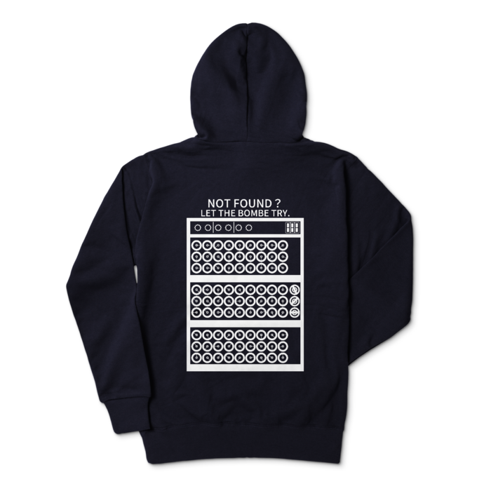 ジップパーカー - L - ネイビー