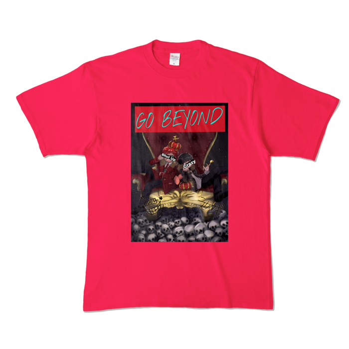 カラーTシャツ - XL - ホットピンク (濃色)