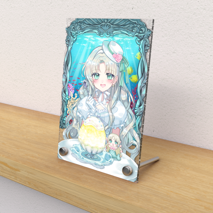 ラメアクリルフォトパネル - 縦100 × 148mm(1)