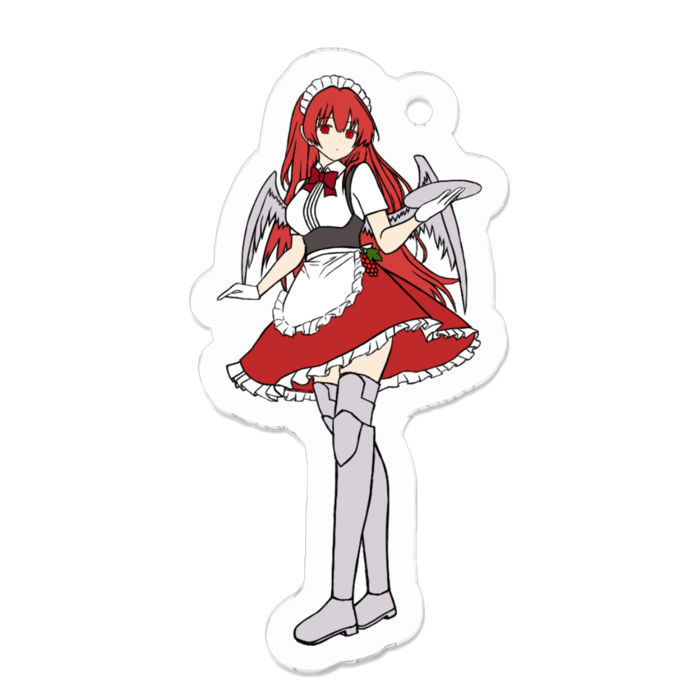 アクリルキーホルダー(コーティング) - 50 x 50 (mm)