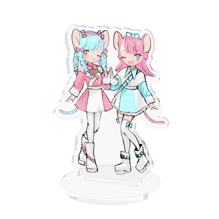 アクリルフィギュア - 70x70mm