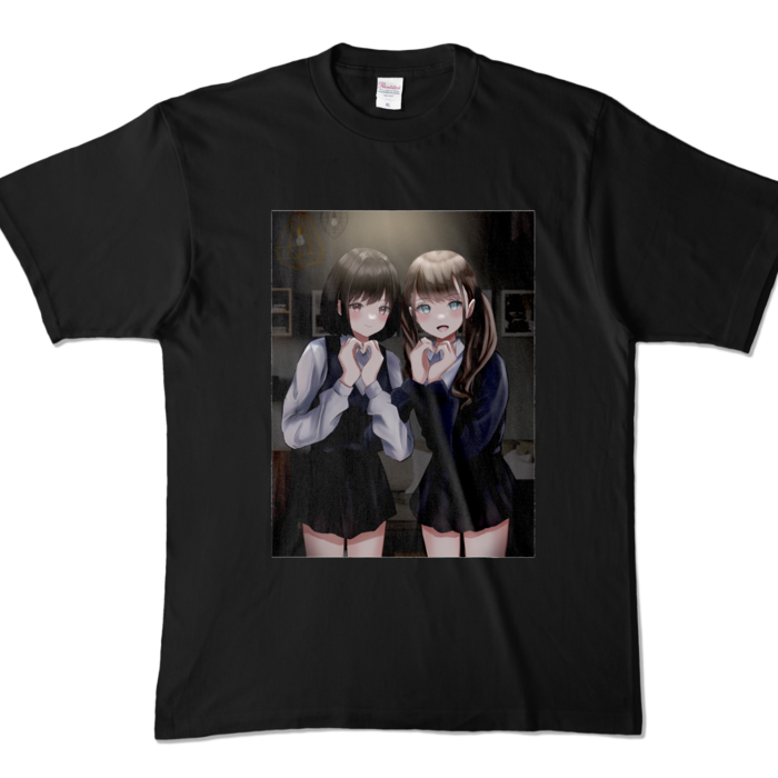 カラーTシャツ - XL - ブラック (濃色)