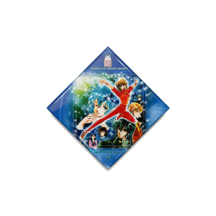 缶バッチ-ミルキィ先生-40-ひし形