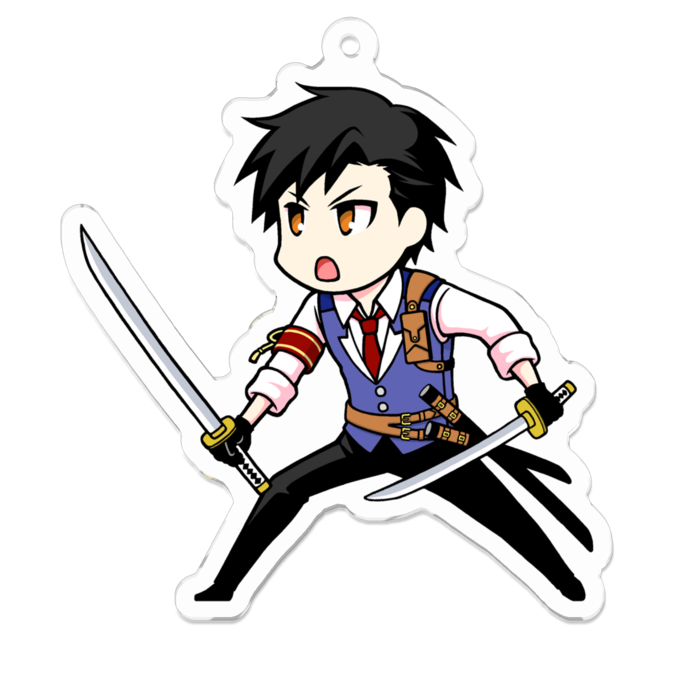 アクリルキーホルダー - 70 x 70 (mm)