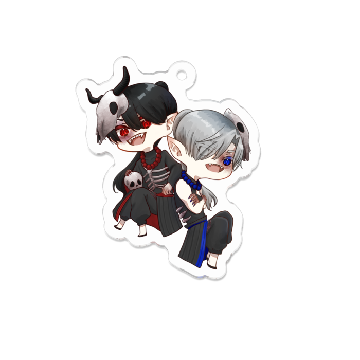 アクリルキーホルダー - 70 x 70 (mm)