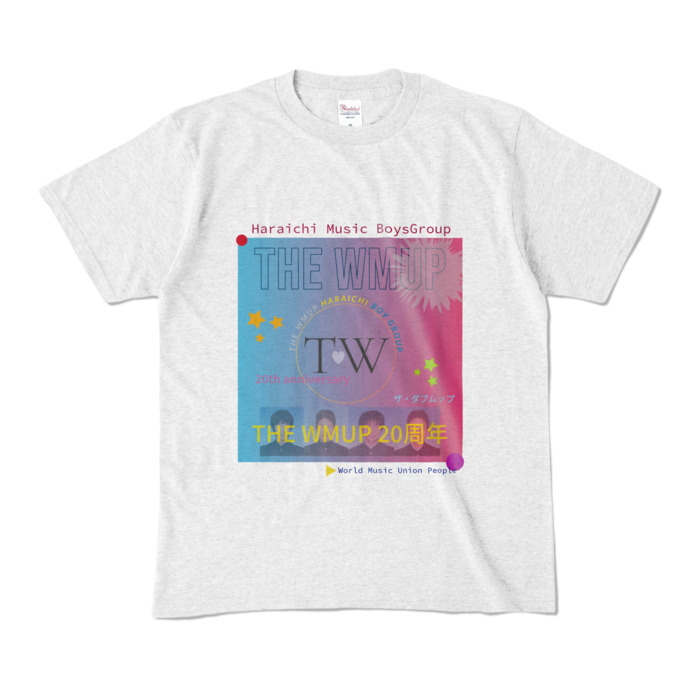 カラーTシャツ - M - アッシュ (淡色)