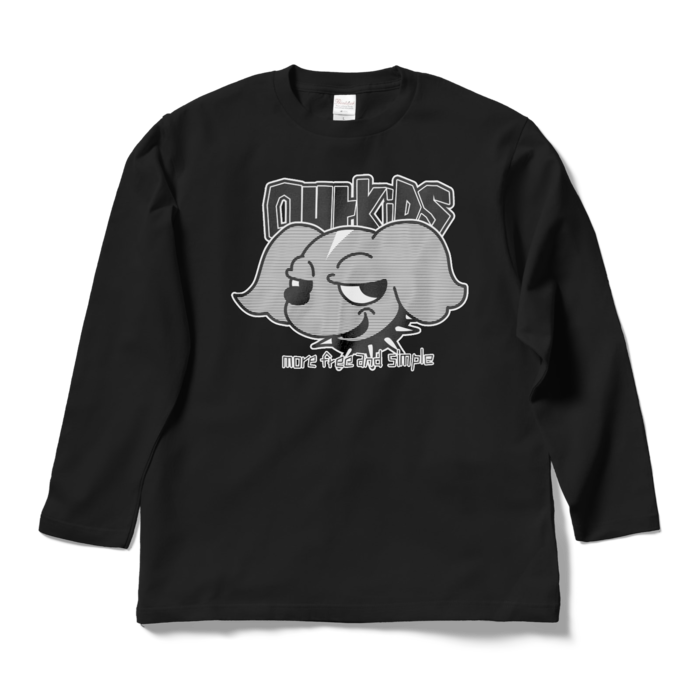 ロングスリーブTシャツ - L - ブラック