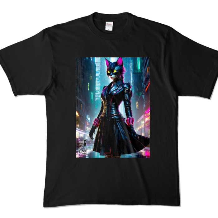 カラーTシャツ - XL - ブラック (濃色)