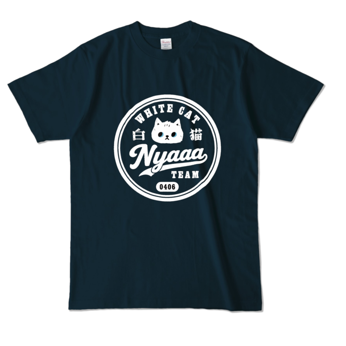 カラーTシャツ - L - ネイビー （濃色）
