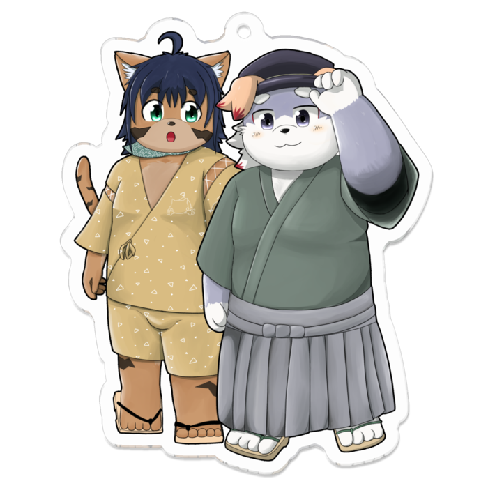 アクリルキーホルダー - 70 x 70 (mm)